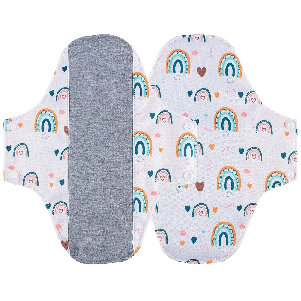 

Reusable Monthly Absorbent Menstrual Washable Female Hygiene Sanitary Napkin Elderly Prevent Urine Leakage Ecological Cloth Pads