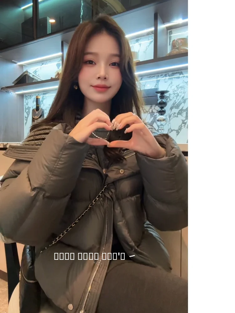 

XuanXuanChen Winter ort down Jaet Women's Design Sensation Small Size Warmth Outerwear Small Town Carnival 95