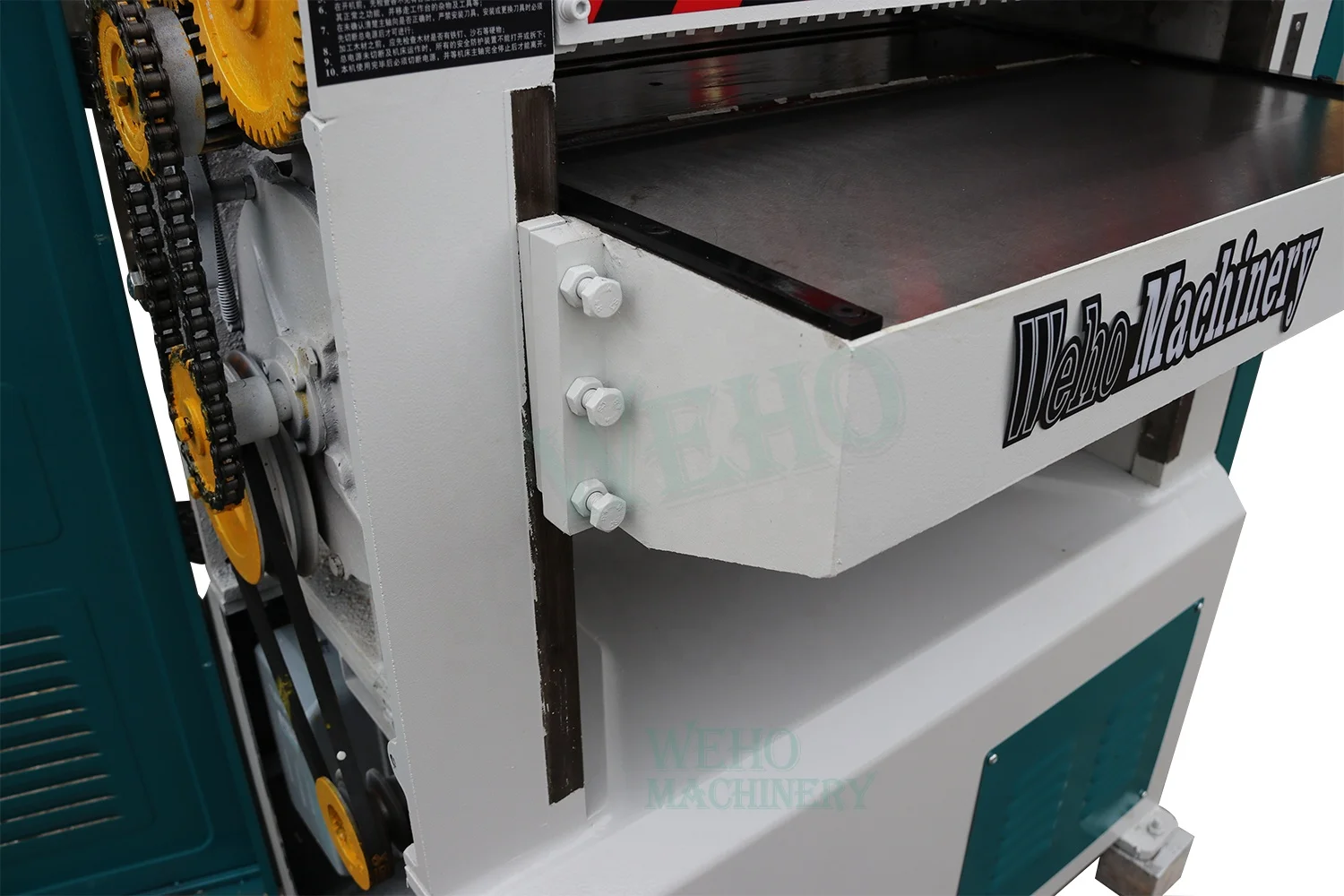 

Industrial Wood Thicknesser Planer Thicknesser Planing Benchtop Thicknesses Planer Machine with Helical Cutter