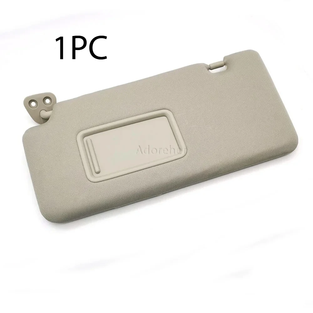 

Для Nissan Tiida 2005 2006 2007 2008 2009 2010 левый солнцезащитный козырек, внутренняя передняя панель ветрового стекла, солнцезащитный козырек с деталями зеркала для макияжа