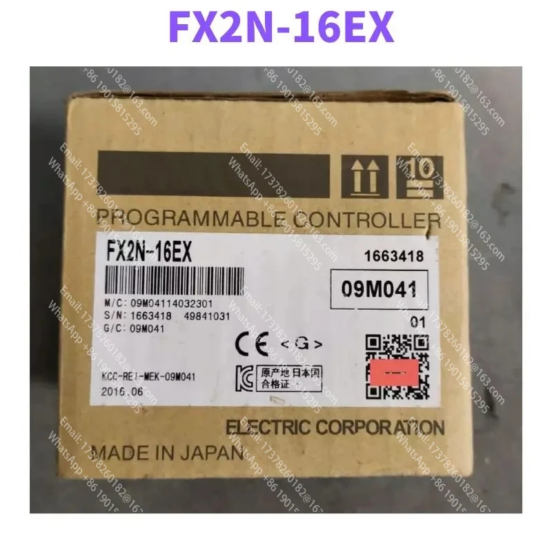 

FX2N-16EX Новый оригинальный модуль ПЛК