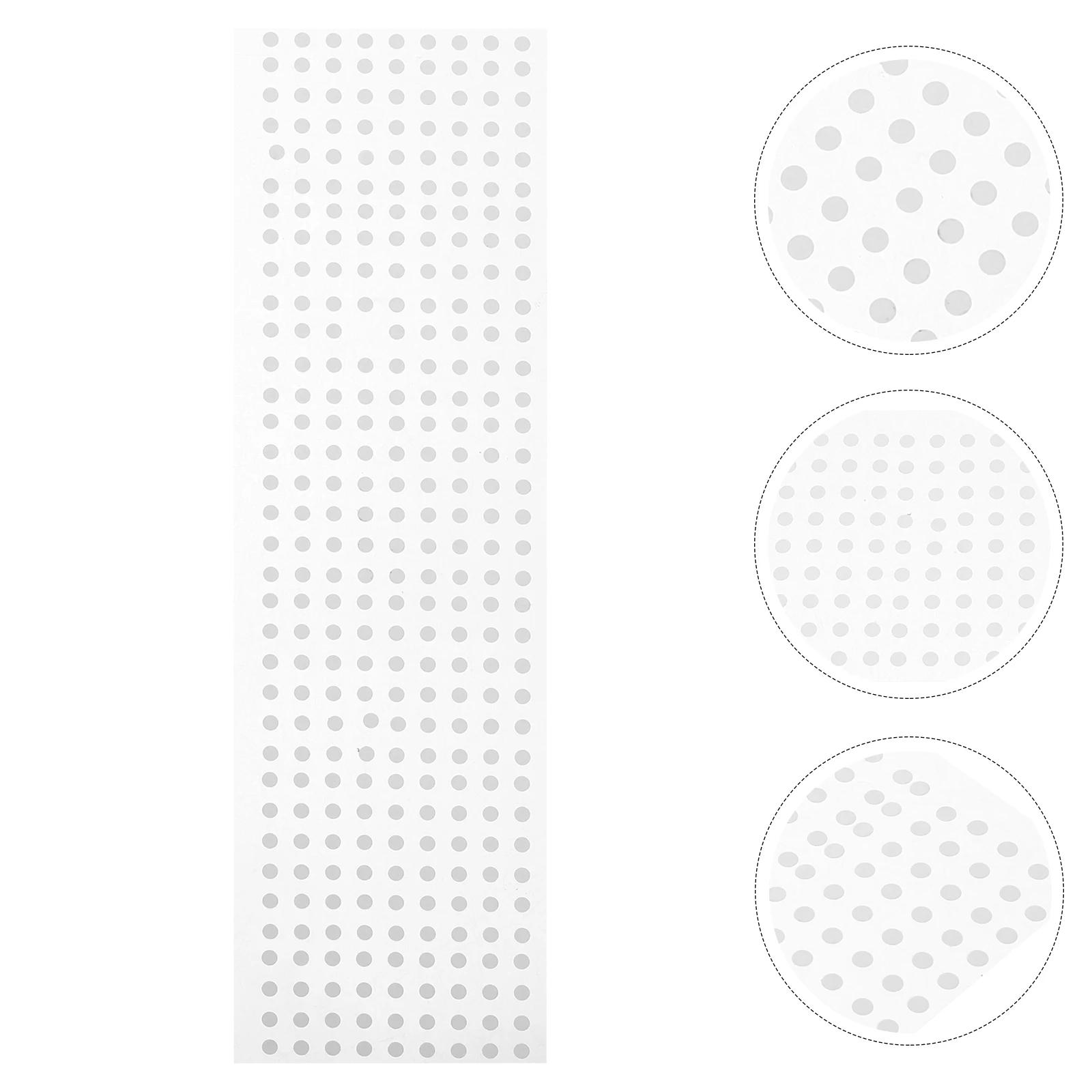 

1000 Pcs Round Color-changing Waterproof Stickers Circle Plain to Write Colored for Labeling
