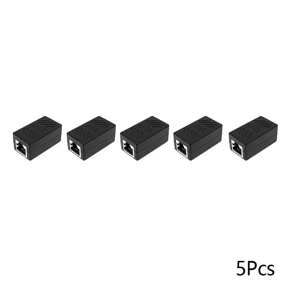 1/5/10/20 Stück RJ45 Adapter Cat7 Cat6 Cat5e Ethernet-Kabelverlängerungskupplung Buchse-zu-Buchse-Verbinder für Netzwerkkabel LAN-Anschluss