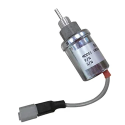 WOLFIGO 12V Fuel Shut Off Solenoid For Perkins 402D 403D 404D 404C 403C U85206452 185206452 U85206520 35107U 185206192
