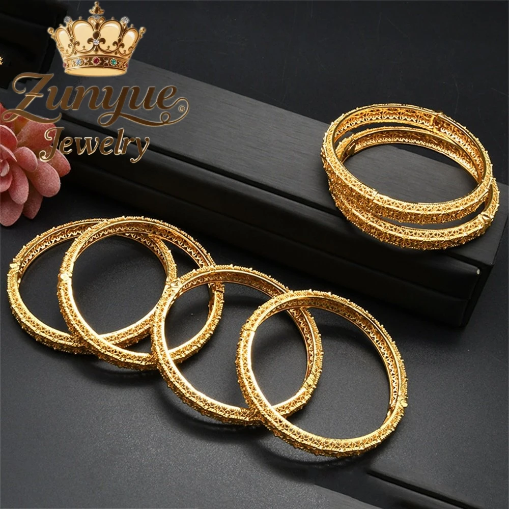 

Sand Gold Bracelet Hollowed-Out Pattern Luxury Quality Jewelry Gift For Friend Best Selling Exquisite Elegant Popular Charms