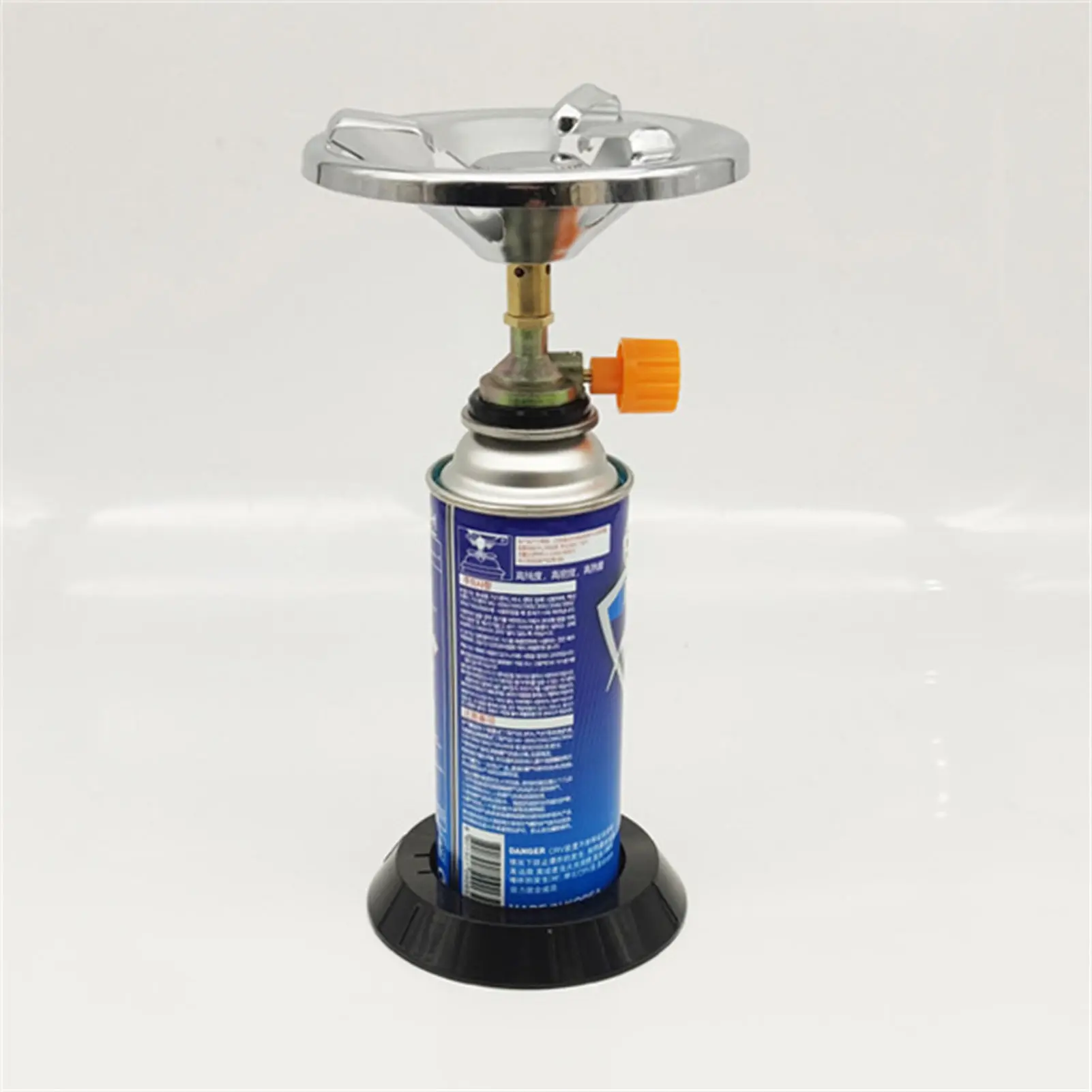 Butane Gas Canister Stand Stabilizer Base ABS Plastic Plastic Anti Tipping Design Portable Gas Stand For Outdoors Camping