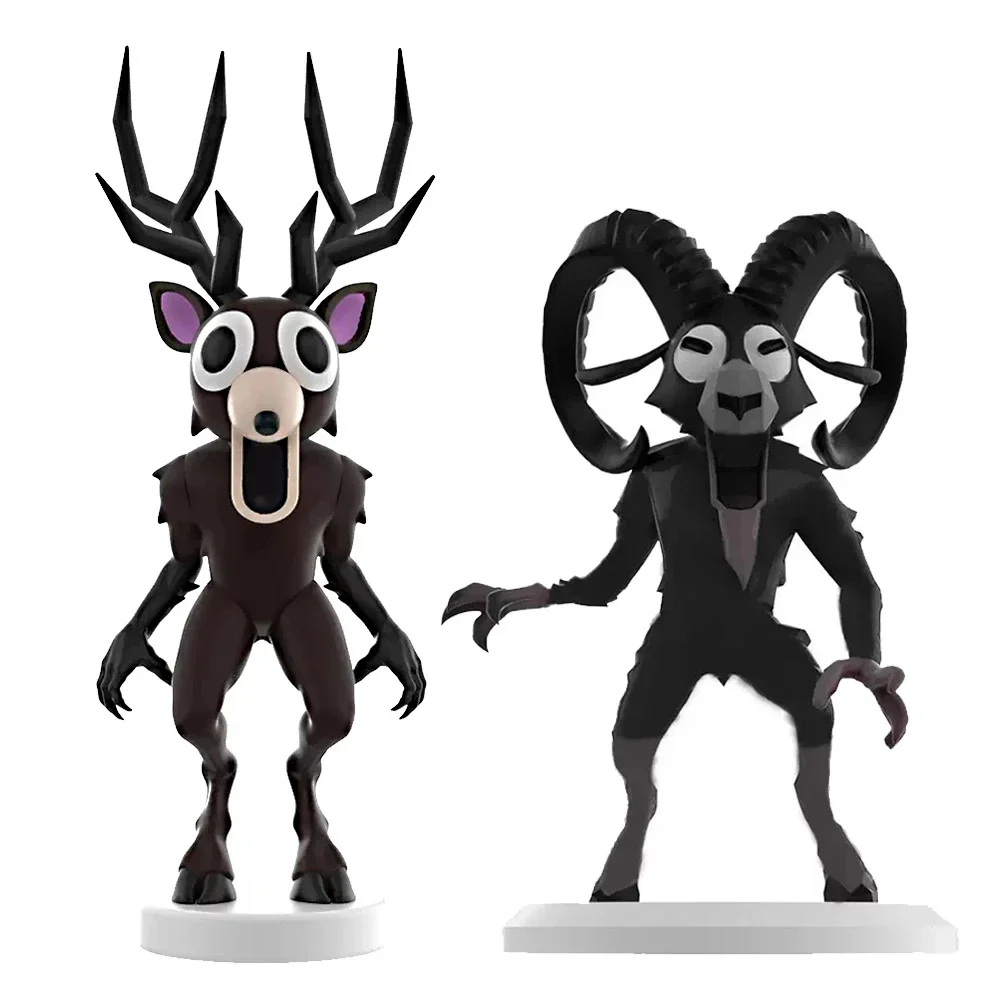ألعاب نموذج أنيمي جديدة لعيد الميلاد والهالوين، نماذج غزال البومة والغابات المطبوعة ثلاثية الأبعاد، ديكور منزلي إبداعي، مقتنيات عصرية #5