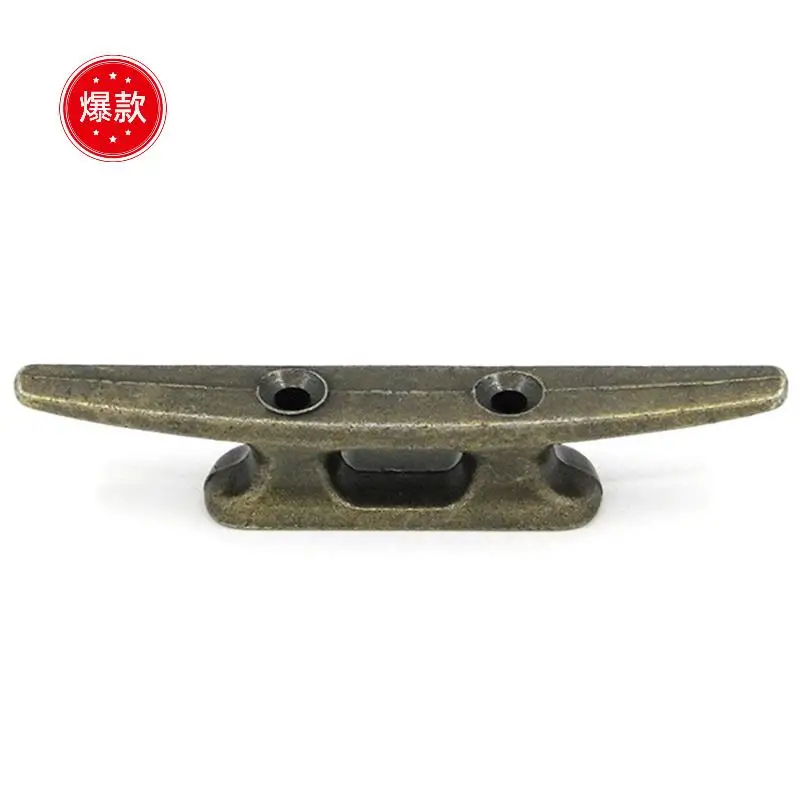 

Boat Dock Cleat 4 Inch For Mooring Boat Bronze Host Cast Iron Suitable For Nautical Beach Lake Maritime Decor,32Pcs
