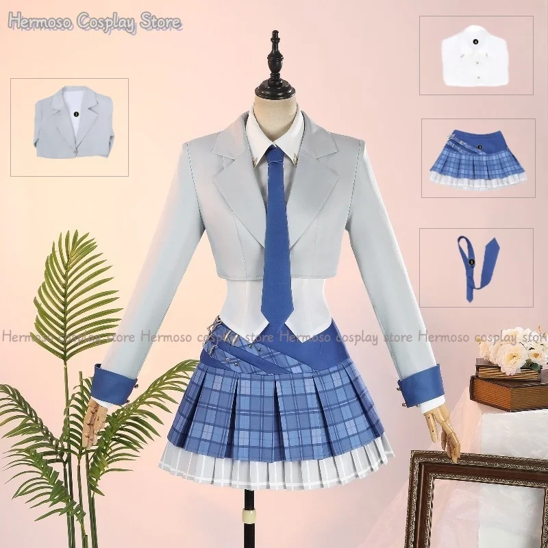 ملابس Flash Plan Idol Group Stage من Honor of Kings، زي تنكري، معطف، قميص، تنورة، أداء كامل، فستان موحد