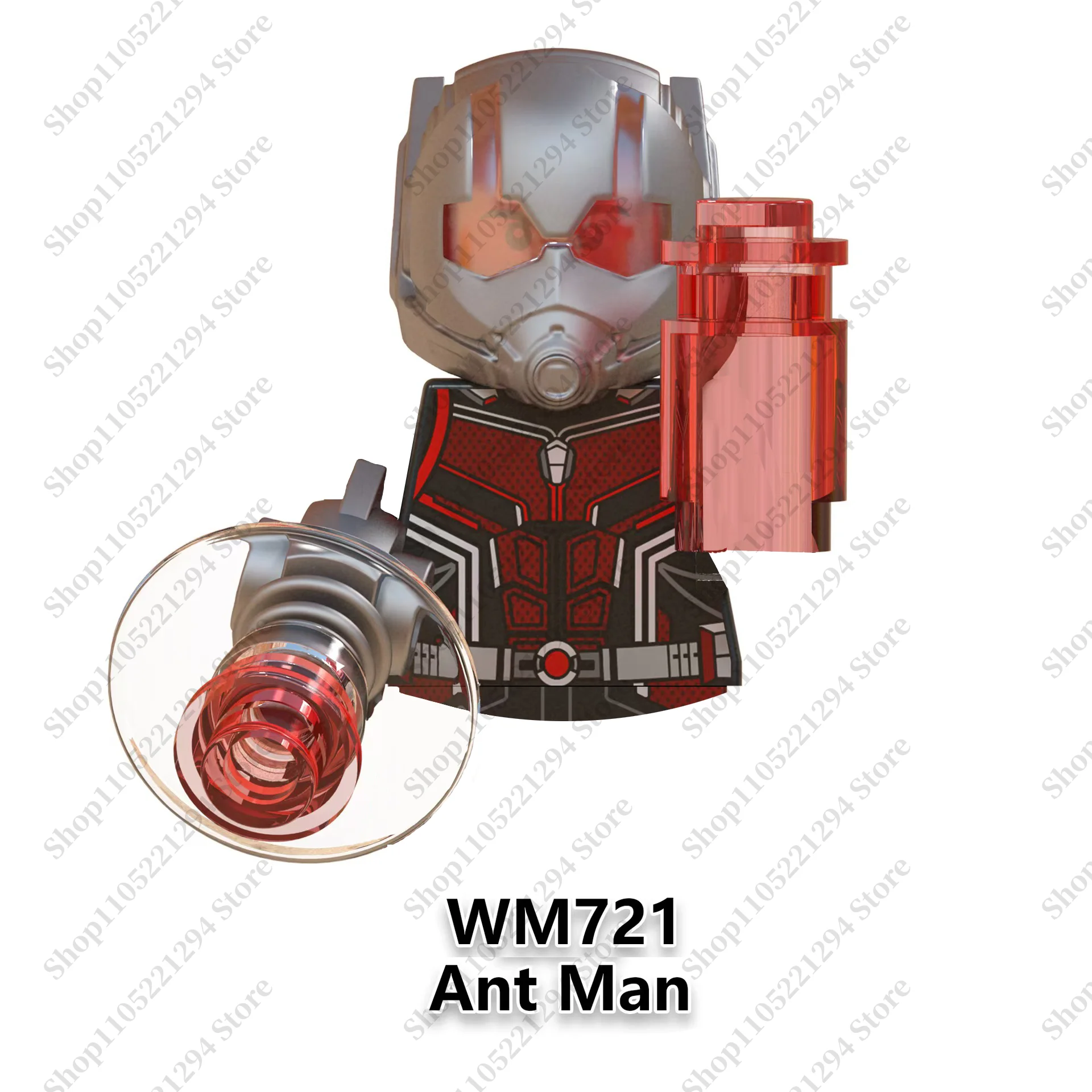 Marvel Spielzeug-Bausteine MINI-Ziegel Wolverine Iron Man Thor Zusammenbaubare 3D-Figuren Spielzeug Geschenke für die Feiertage