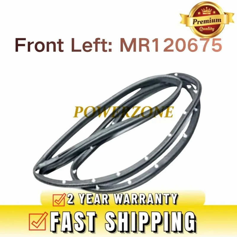 NEW 1PC Front Rear Left Right Door Trunk Door Doorpost Rubber Seal Strip for Mitsubishi Pajero 2 MK2 1990-2004 MR120675 MR120676