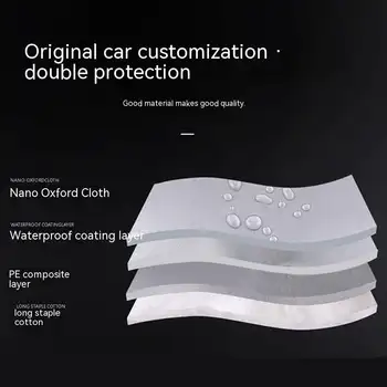 適用於豐田 C-HR 210T 的全車罩,戶外防曬防紫外線防塵防雨防雪防冰雹汽車罩 10 最佳銷售 汽車冰雹防護 - №4