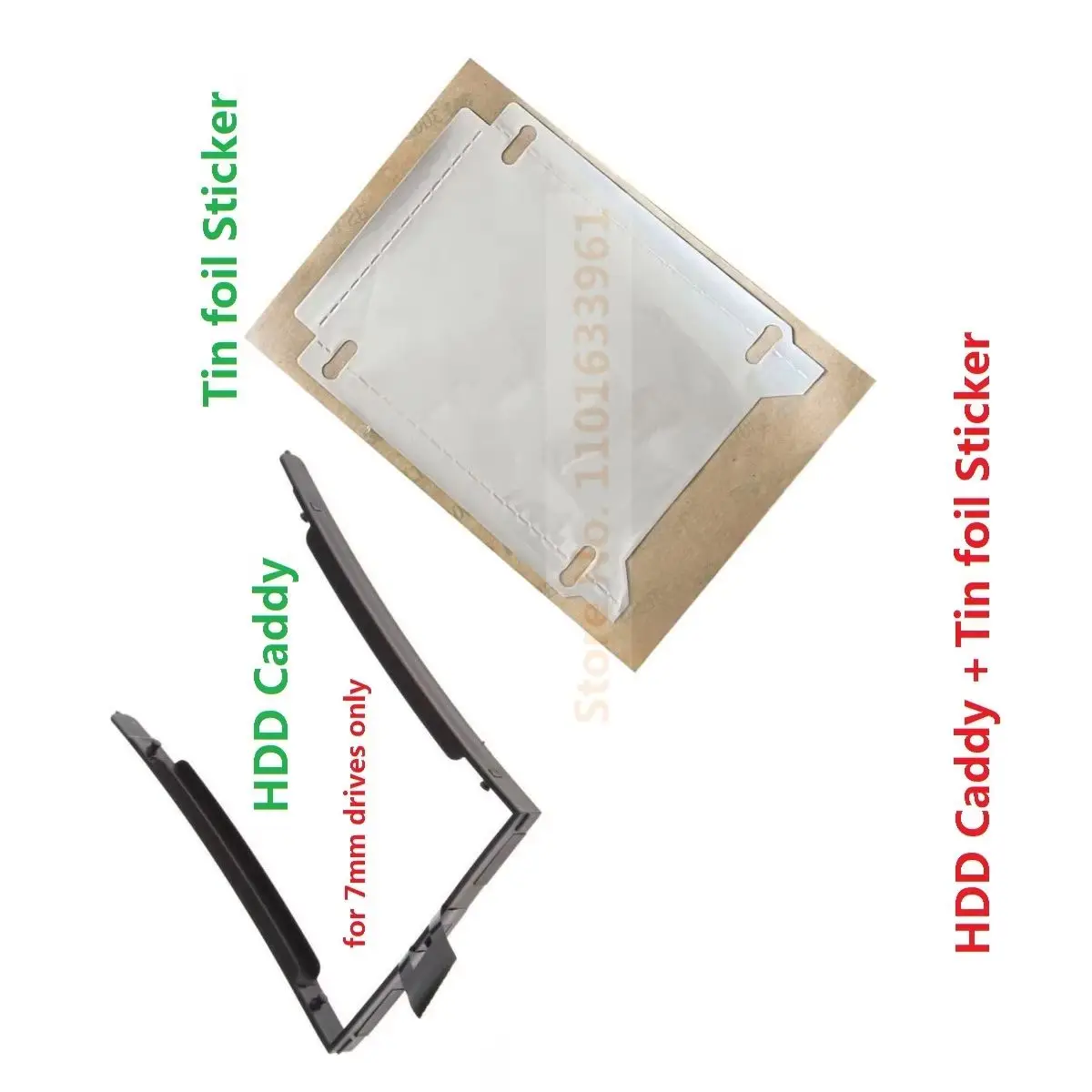 

Replacement 2.5 SATA HDD SSD Hard Drive Left Right Cable Caddy Frame M.2 SSD Bracket Tray Holder for Lenovo ThinkPad P50 P51