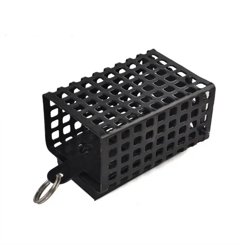 1-11pcs 30-100g Feeder Metal Bait Cage Container Bait Thrower Basket Feeder Holder Carp Fishing Sinker Tackle Tool