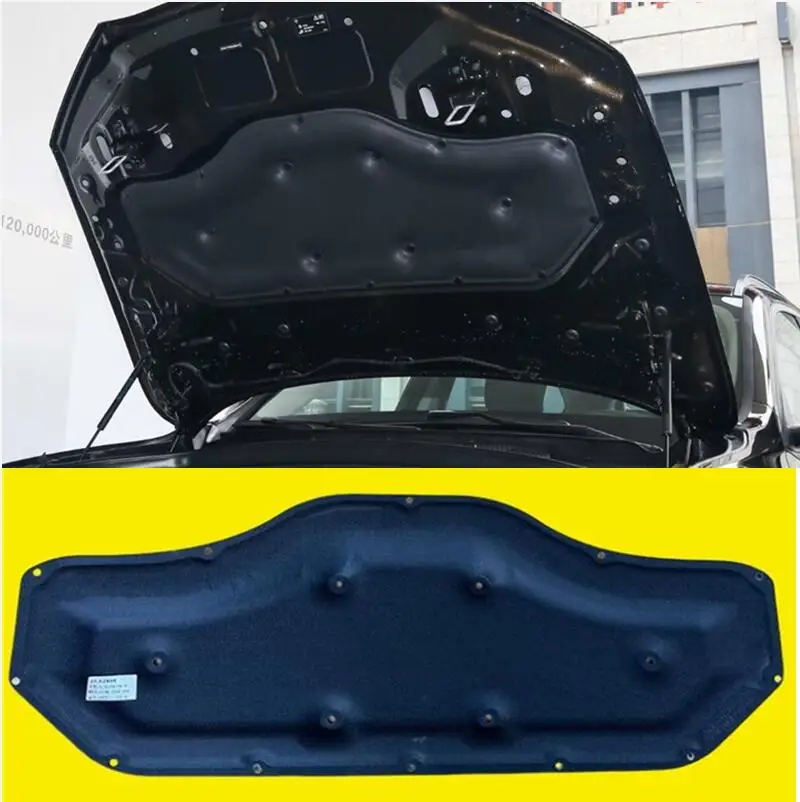 

For BMW X1 2016-2019 F48 F49 Accessories Heat Sound Insulation Cotton Front Hood Engine Firewall Mat Pad Cover Noise Deadener