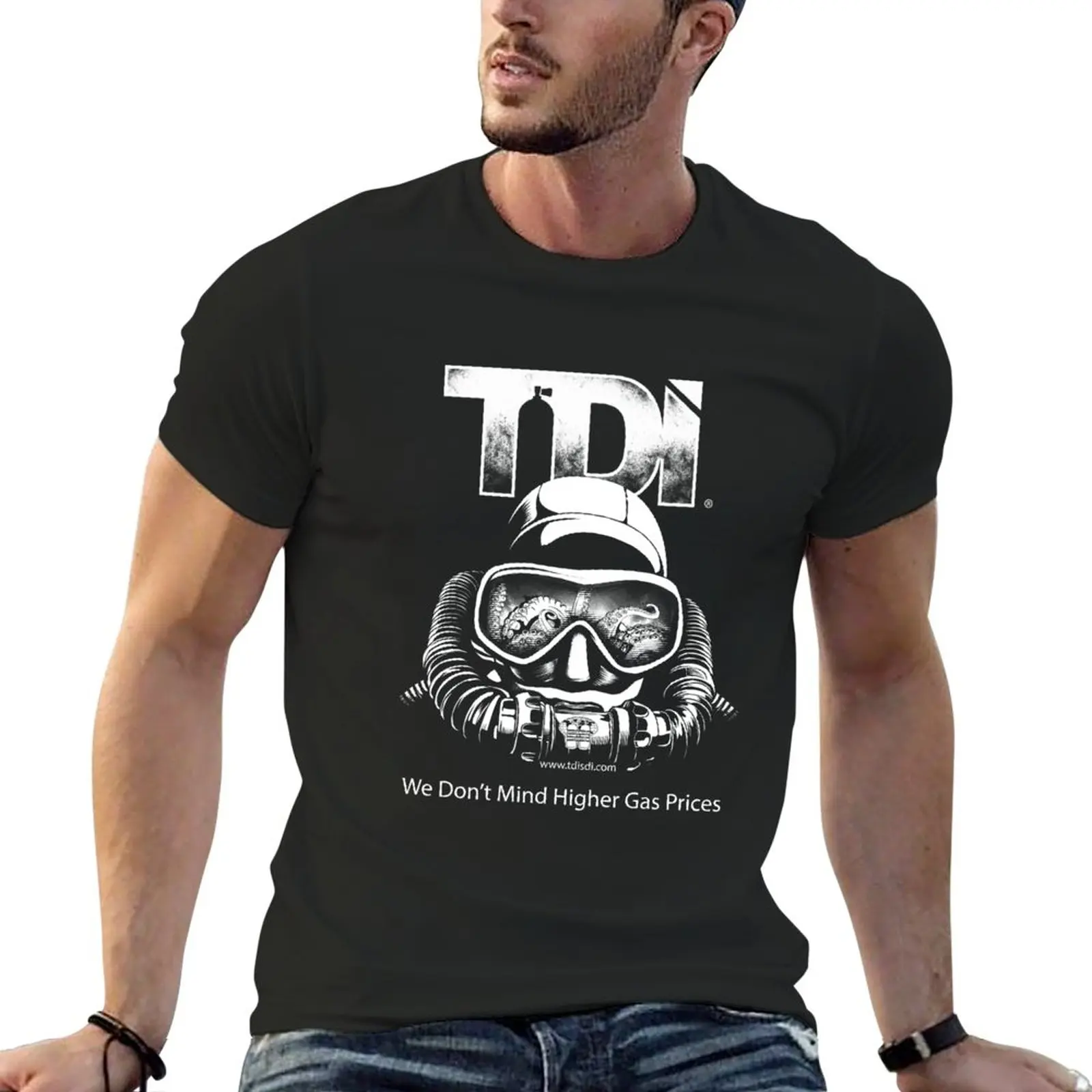 

New Technical Diving International (TDI)- TDI Rebreather Higher Gas Prices T-Shirt vintage t shirt t shirt man clothes for men