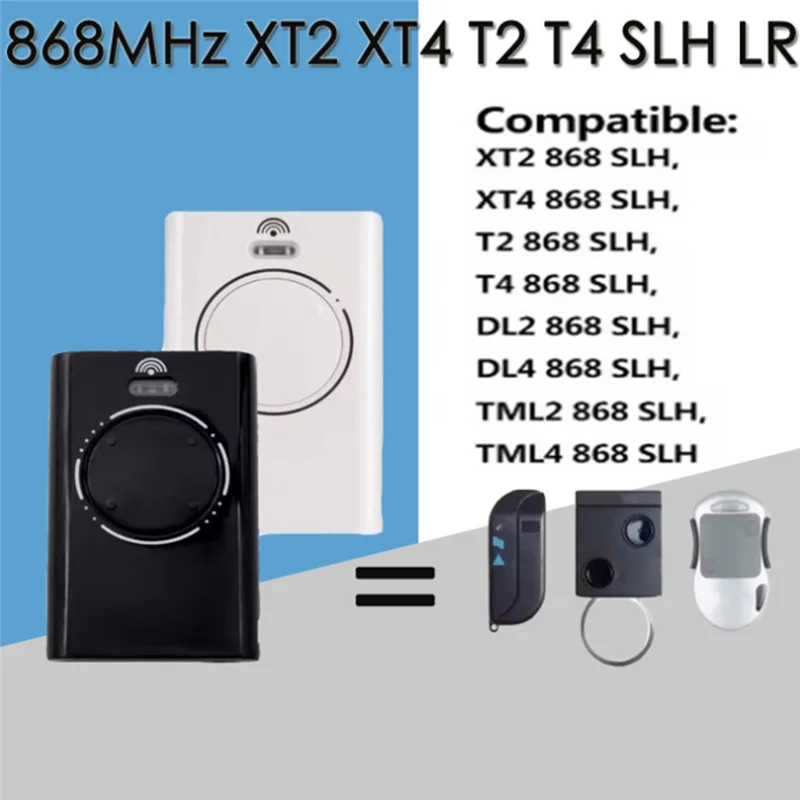 

【B55AQ】For XT2 XT4 SLH LR Garage Door Remote Control 868Mhz Gate Remote Control Hand Transmitter