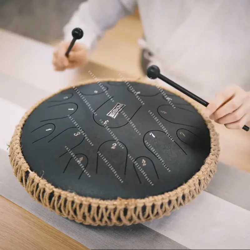 14 Inch 15 Tone Empty Drum Worry-free Drum Hand Disc Drum Beginner Professional Grade Percussion Instrument