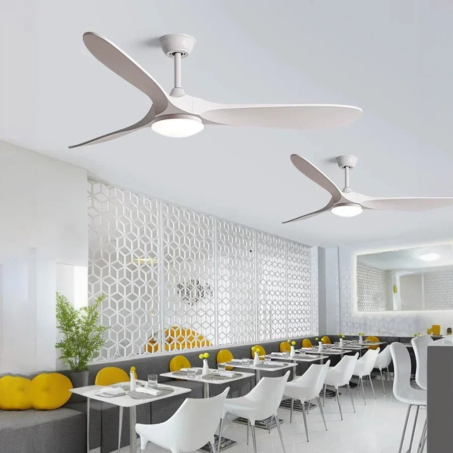 NEW Low Floor Modern Ceiling Fans No Light 42Inches DC Motor Reversible Blades Remote Control Led Fans Lamp With Lights fans