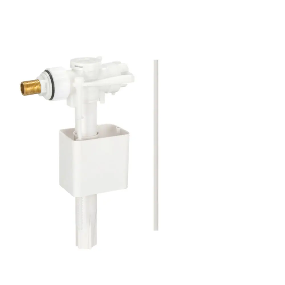 Adjustable Toilet Fill Valve Side Entry Water Inlet Tank Repair Parts Universal Cistern Flush Mechanism Brass Threaded Fitting
