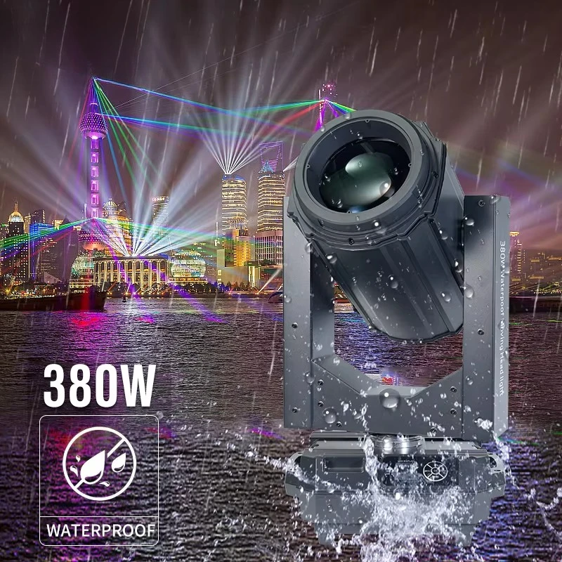 Waterproof outdoor IP65 350W DMX super beam of light 350 moving head light, suitable for concert stage