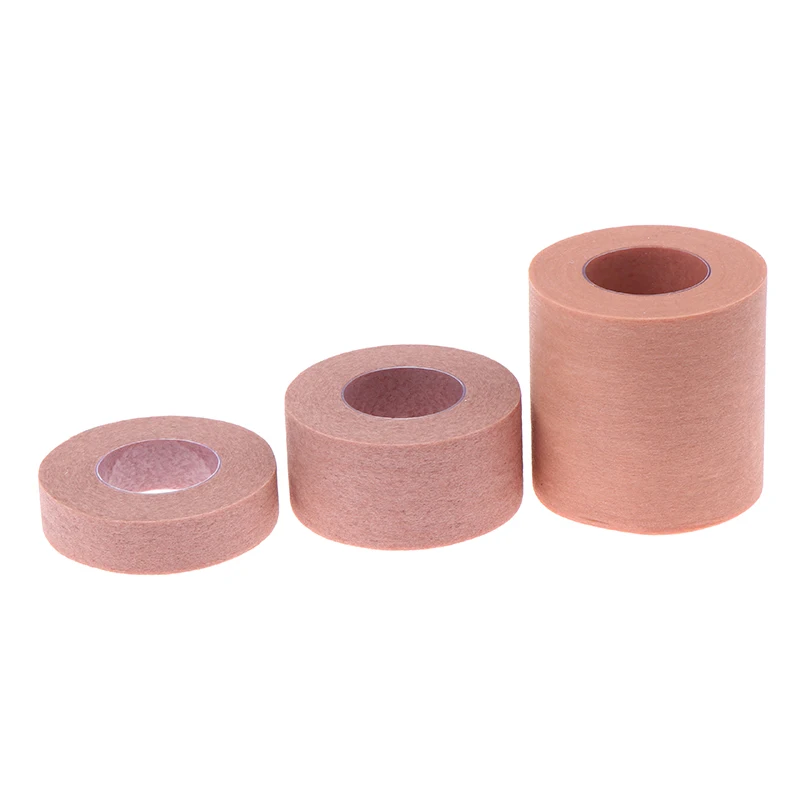 1Roll Waterproof Adhesive Sport Tape Binding Physio Muscle Elastic Bandage Knee Wrist Ankles Strain Injury Care Athletic Tape