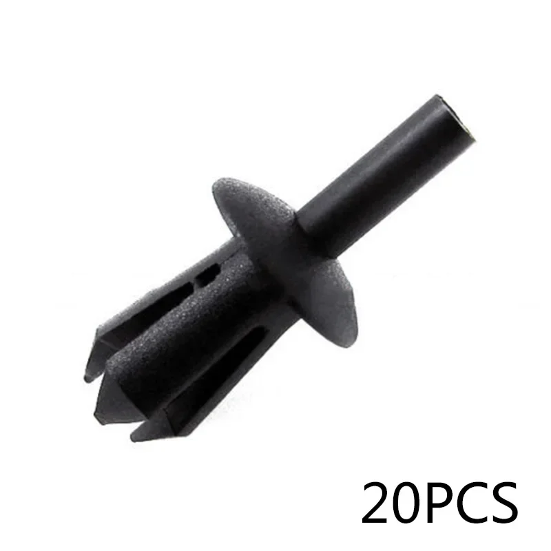 20pcs Car Push Type Rivet Clip Bumper Trim Fender Liner Fastener Clips Fits For BMW E12 E28 E30 E34 E36 E39 E46 E60  NEW