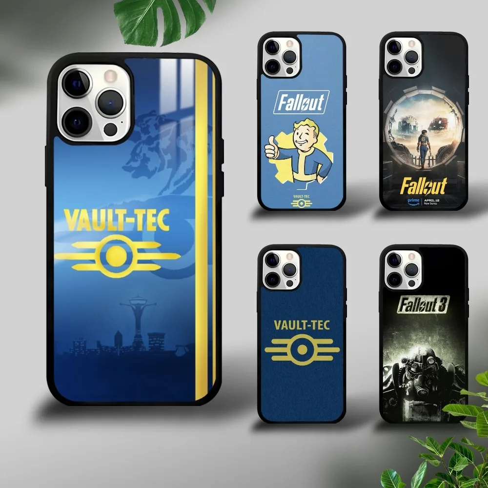 F-Fallout S-Series 4 Phone Case For iPhone 16 15 14 13 12 11 Pro Xs Max Mini Plus Celulares Hard Funda