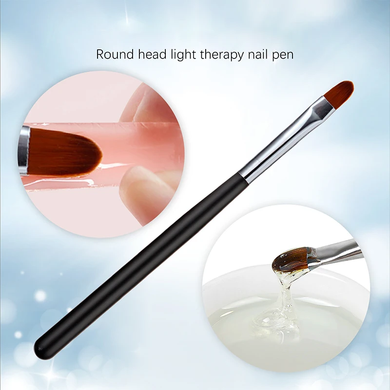 Nagel kleber Phototherapie Stift UV Gel Pinsel Stift Acryl Nagel kunst Malerei Zeichnung Liner Pinsel Maniküre Profession elle Pinsel Werkzeuge