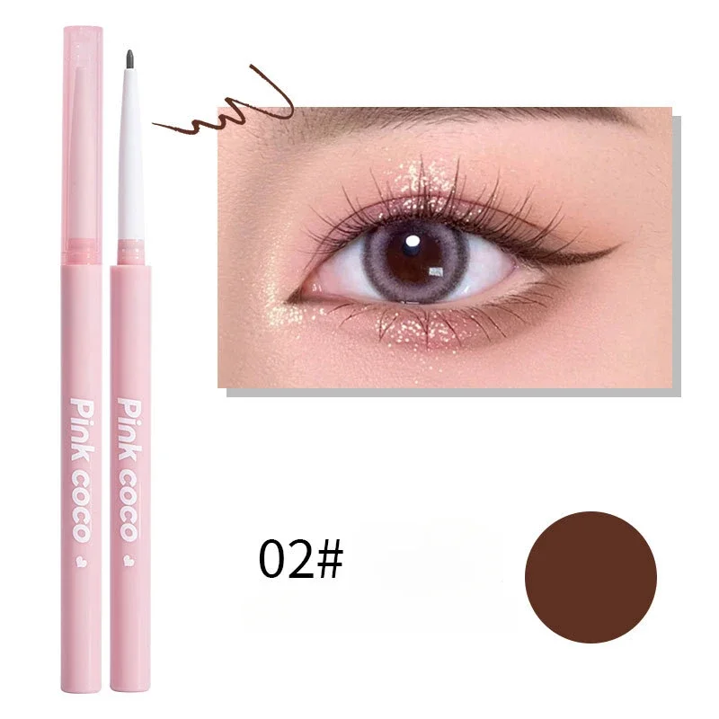 ใหม่ Ultra Fine Liquid Eye Liner อายไลเนอร์ 12 ชั่วโมงสวมใส่อายไลเนอร์ใช้งานง่าย Eyes Make Up กันน้ํา Smudgeproof Quick Drying