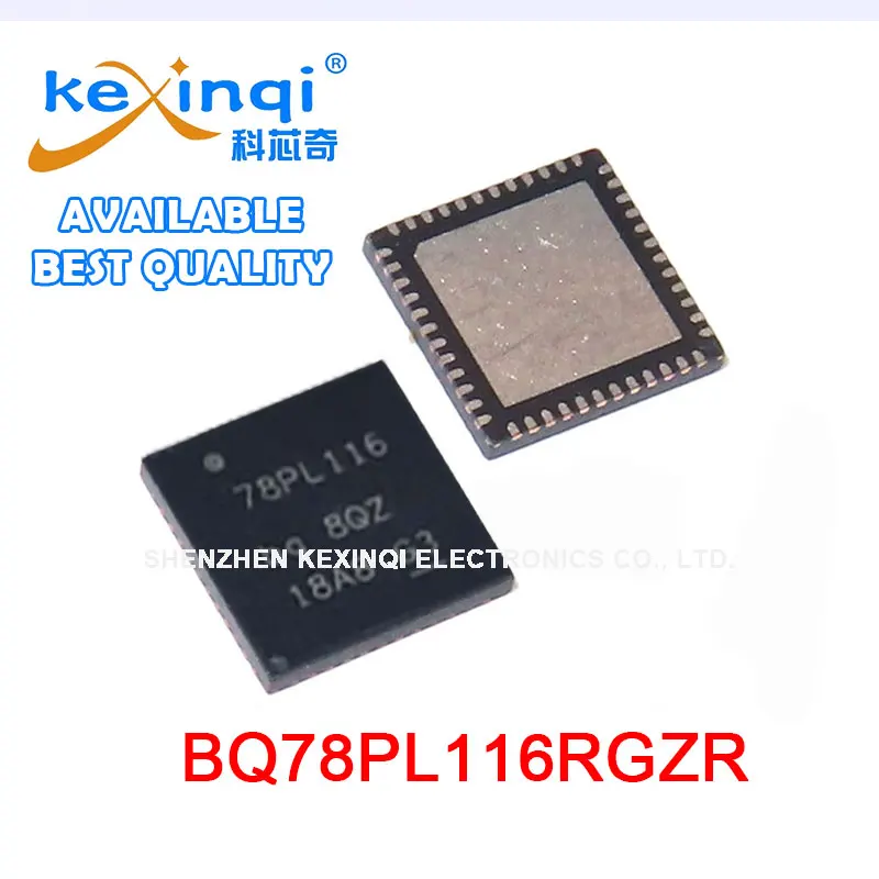 2PCS  New  BQ78PL116RGZR Battery Multifunction Controller IC Lithium Ion 48-VQFN Best High Quality