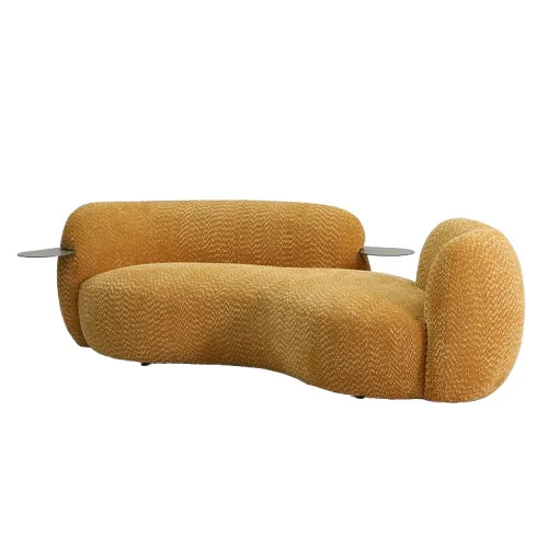 

High-end curved sofa, living room beauty salon small apartment