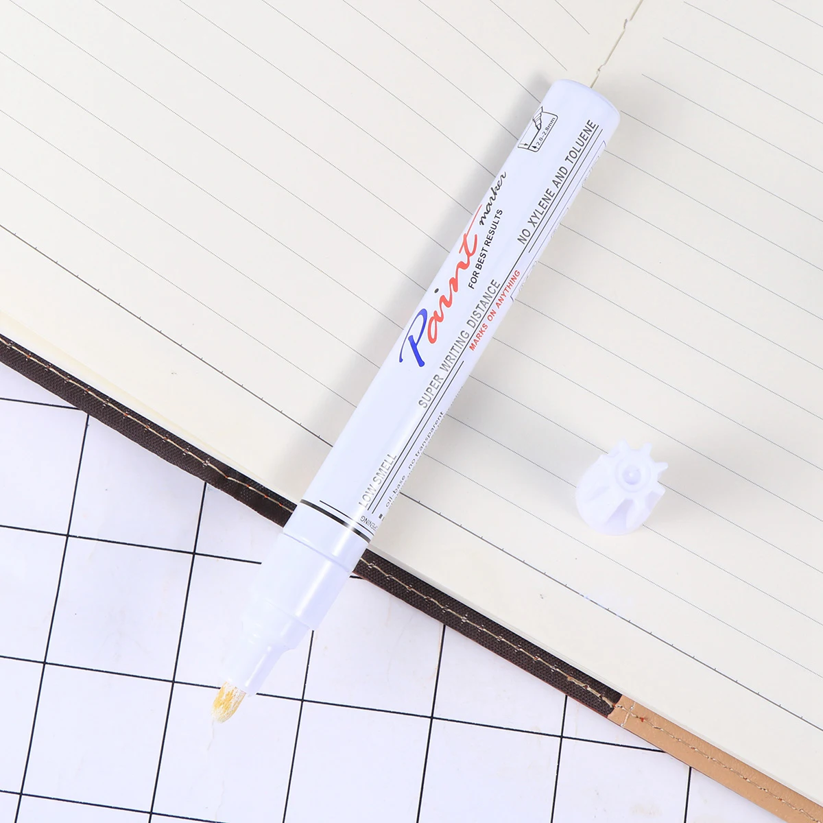 

Ручка для ремонта автомобильной краски, белая ручка для скрытия царапин, фиксирующие чипсы на кузове, маркер для ретуши для металла, стекла, дерева, пластика, камня