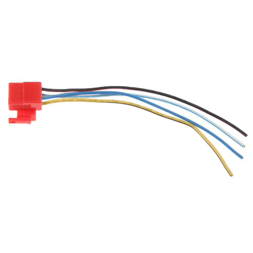 Motorcycle Starter Relay Connector 4 Pins Solenoid Plastic Plug Socket for Honda CBR400VTEC NC29 CB400