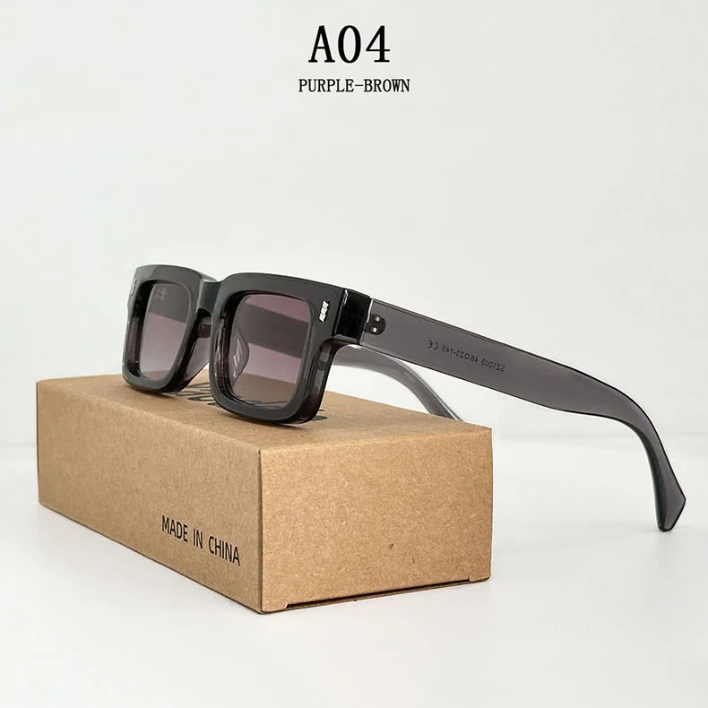 Mode Sonnenbrillen Für Männer Vintage Gläser Retro Quadrat Sonnenbrille Frauen Trendy Und Modische Gafas De Sol Hombre Zonnebril – Detail 4