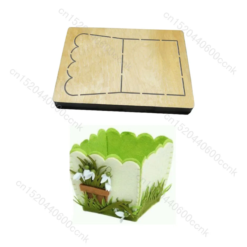 

Деревянные штампы для резки цветочной корзины для скрапбукинга, новые, разные размеры, V-8328