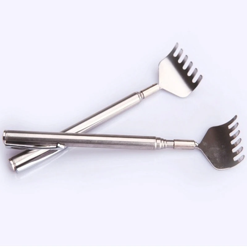 1/2/3 PCS Extendable Back Scratcher for Birthday Christmas Gifts Portable Telescopic Metal Back Scratchers Back Hand Massager