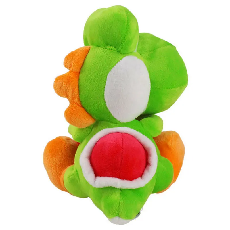 يوشي ديناصور يحمل أبل 18 سم مجموعة ألعاب كلاسيكية ناعمة من القطيفة