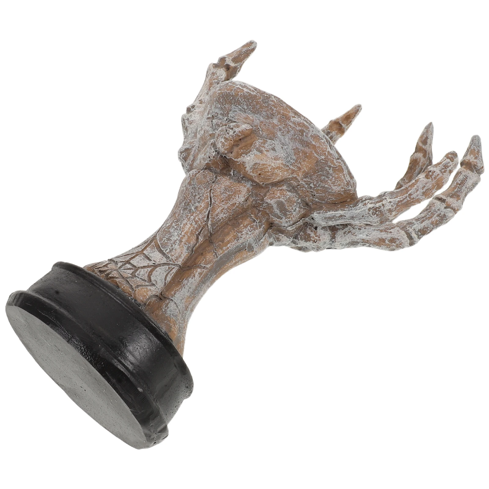 

Ghost Claw Hand Incense Burner Decor Halloween Cone Light Grey Table Decorations