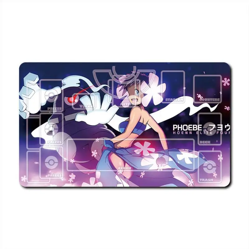 Pokemon Ptcg Card Mat Jirachi Latios Gardevoir Rayquaza Dedicated Game Card Battle Duel Board Anime Characters Card Pad