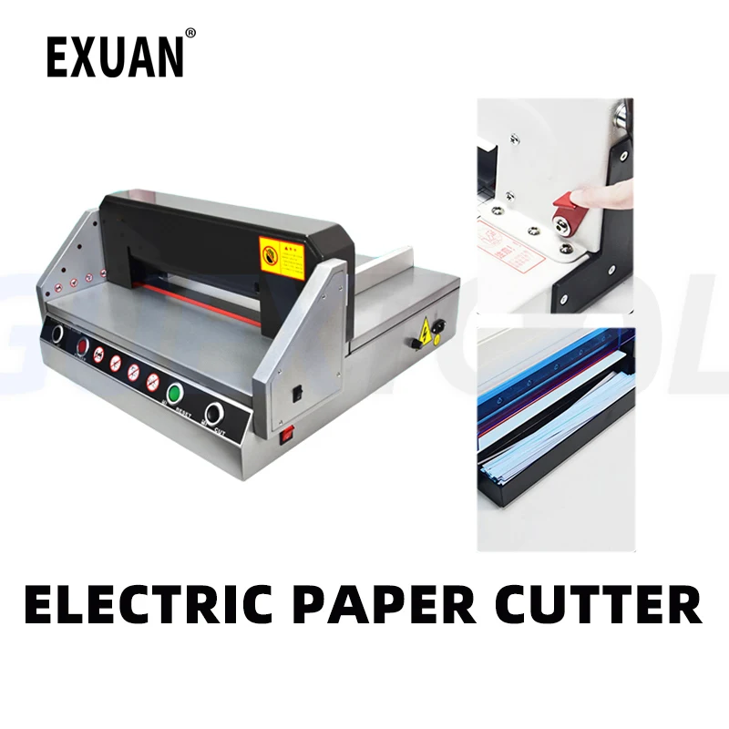 Fully Automatic Paper Cutting Machine Desktop File Book Cutter Heavy Duty Paper Cutter Infrared Positioning Cutting Machine G330