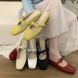 Bailamos Women Casual Flats Comfortable Soft Boat Shoes Loafers Ballerina Shallow Round Toe Ballet Flat Shoes Women Slip On Side