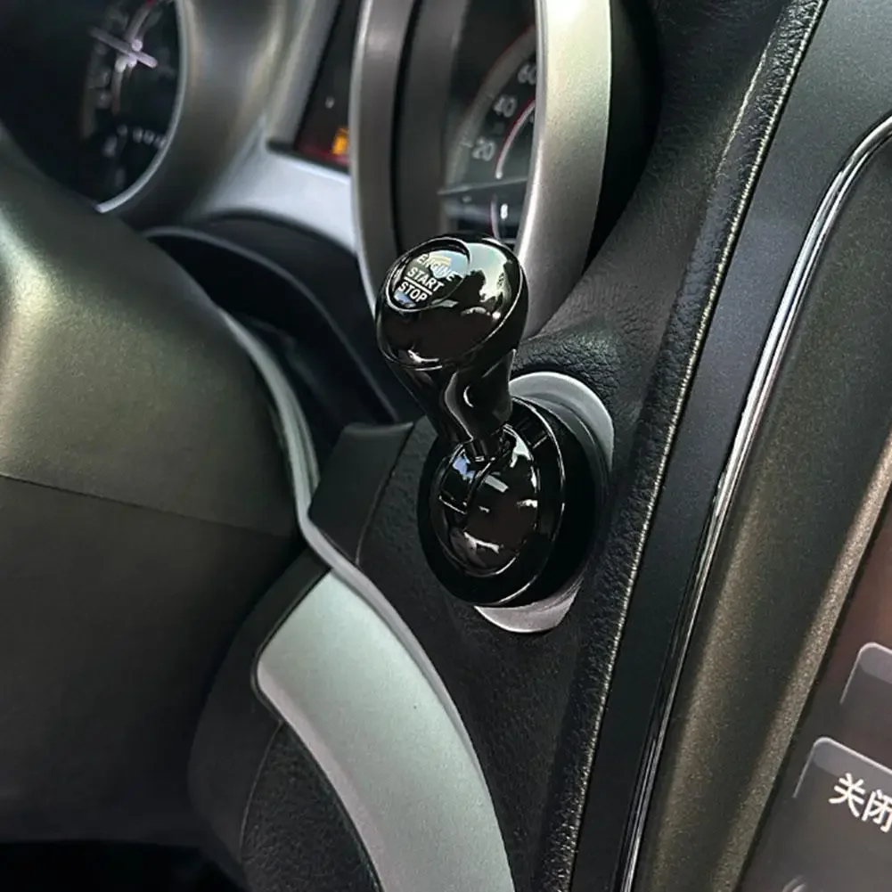 Auto-Startknopf mit Push-to-Start-Wippschalter, Autozubehör, Innenraumdekor, Push-Wippschalter, One-Touch-Start-Zubehör – Detail 1