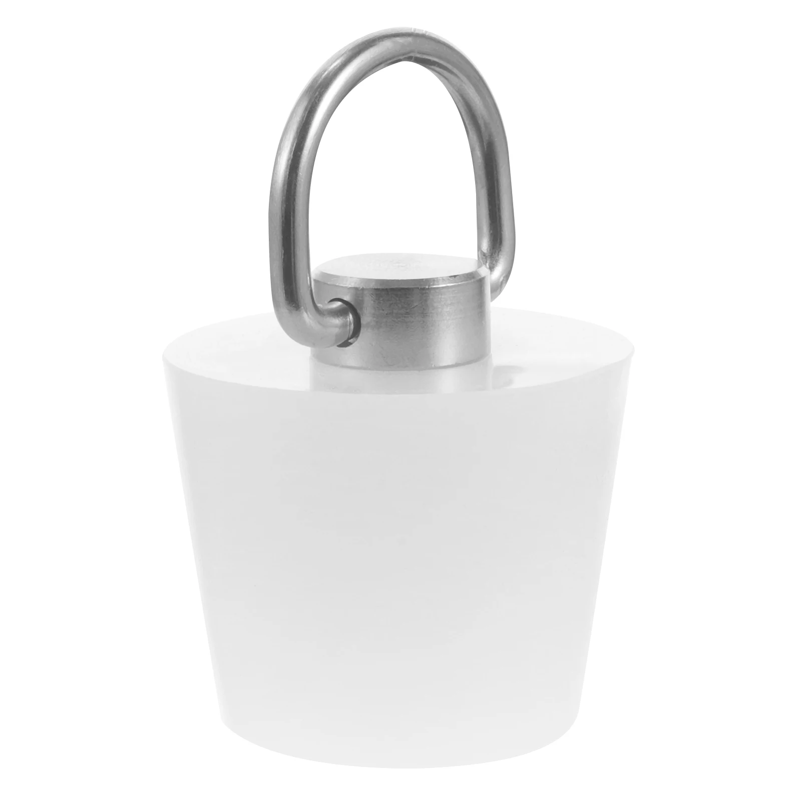 

Silicone Drain Stopper Replacement Bath Tub Stopper Pull Chain Lightweight Water Sealing Universal Fit For Bathroom Sink Bathtub