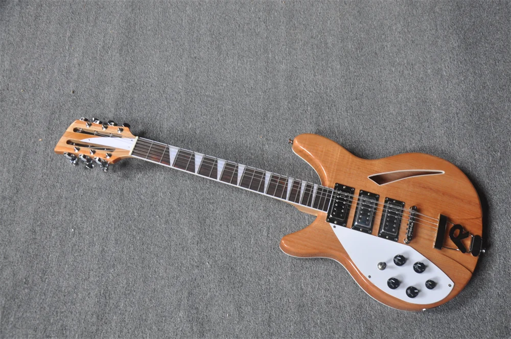 Left Handed 12 Strings Electric Guitar With Rosewood Fretboard Chrome Hardware Customization Service