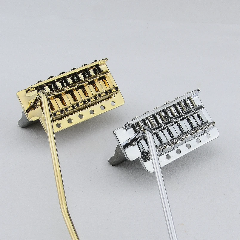 【Made in Korea】 1 Set  Vintage Style Electric Guitar Tremolo  Bridge  ( #1172 ) Gold/Chrome Accessories