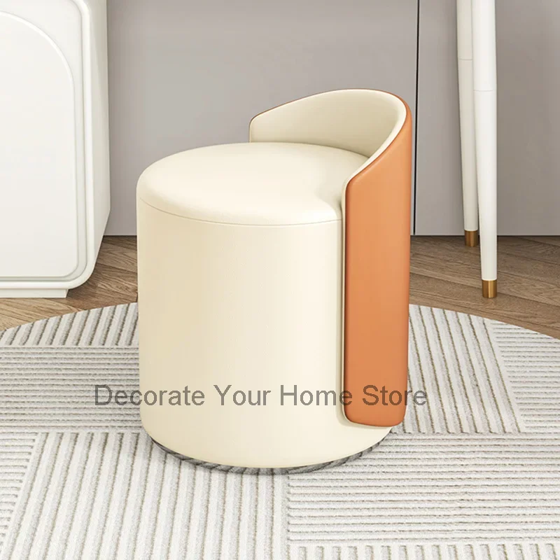 

Luxury Dining Chairs Modern Accent Leather Cushion Gaming Bar Stools Bedroom Chair Dining Room Muebles Hogar Balcony Furniture