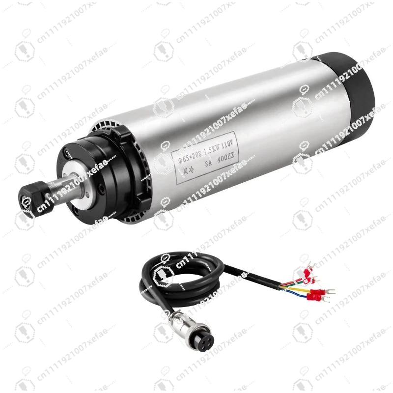 65mm 4 Bearing 1.5kW 110V/ 220V CNC Spindle Motor for CNC Router