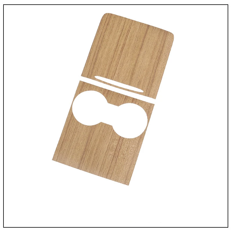 Wood Grain Carbon Fiber Sticker for Tesla Y Central Control 2021 Model 3 TPU Film Protection Sticker