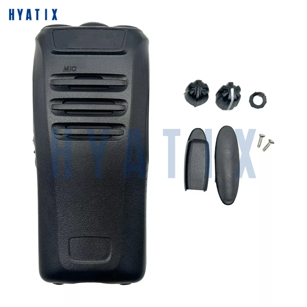

10sets Housing Case with Dust cover Volume Channel Knob For NX-340 NX-240 NX340 NX240